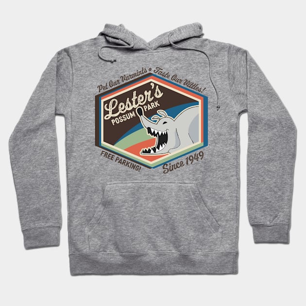 Lester's Possum Park Hoodie by Nazonian